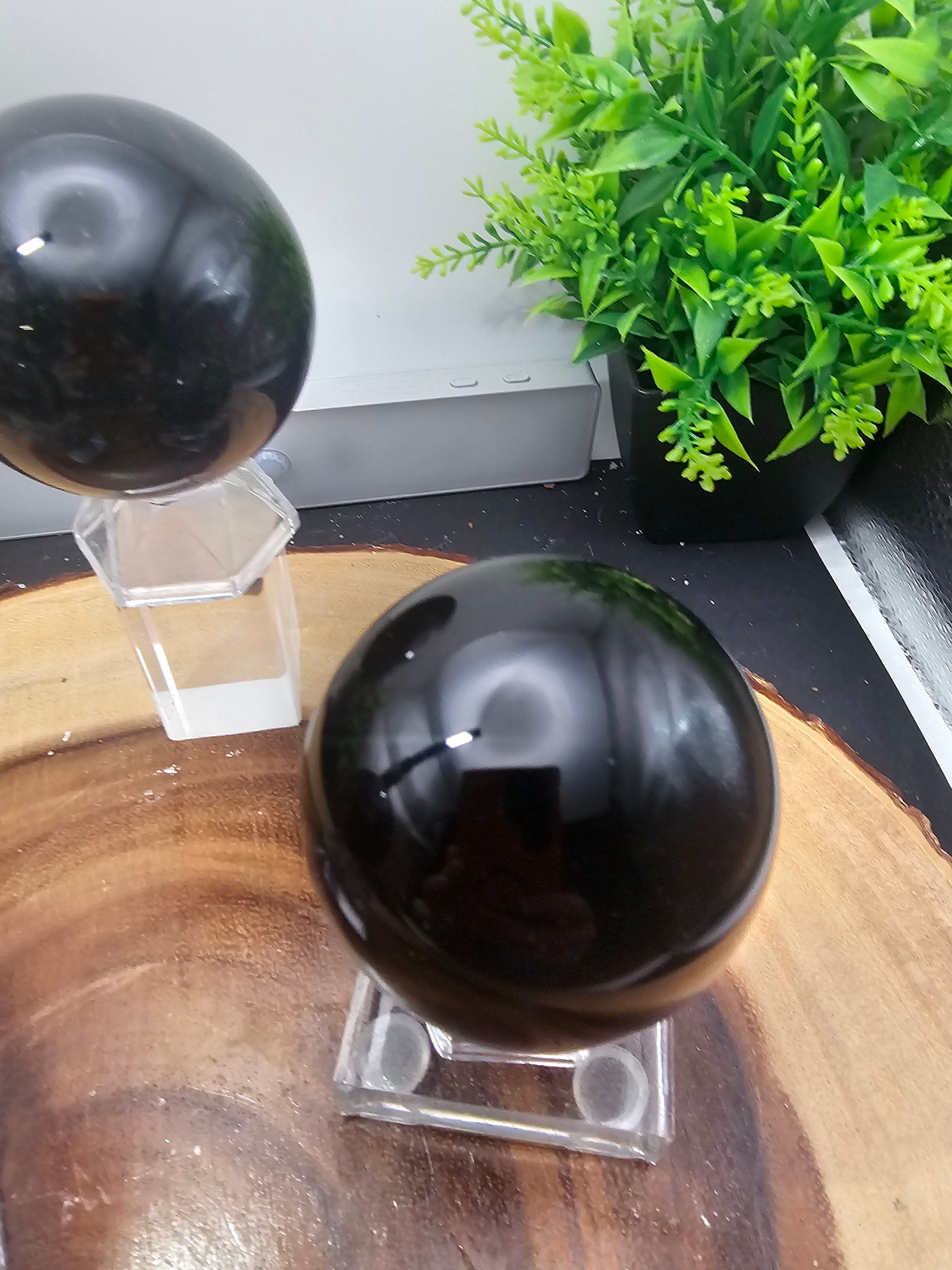 Obsidian Spheres