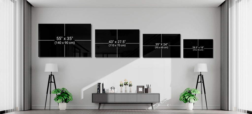 Spa Candle Orchid And Stones Glass Wall Art